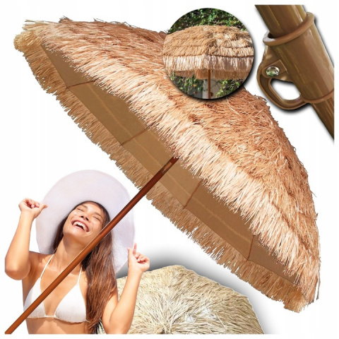 Duży Parasol ogrodowy Hawajski 160 CM